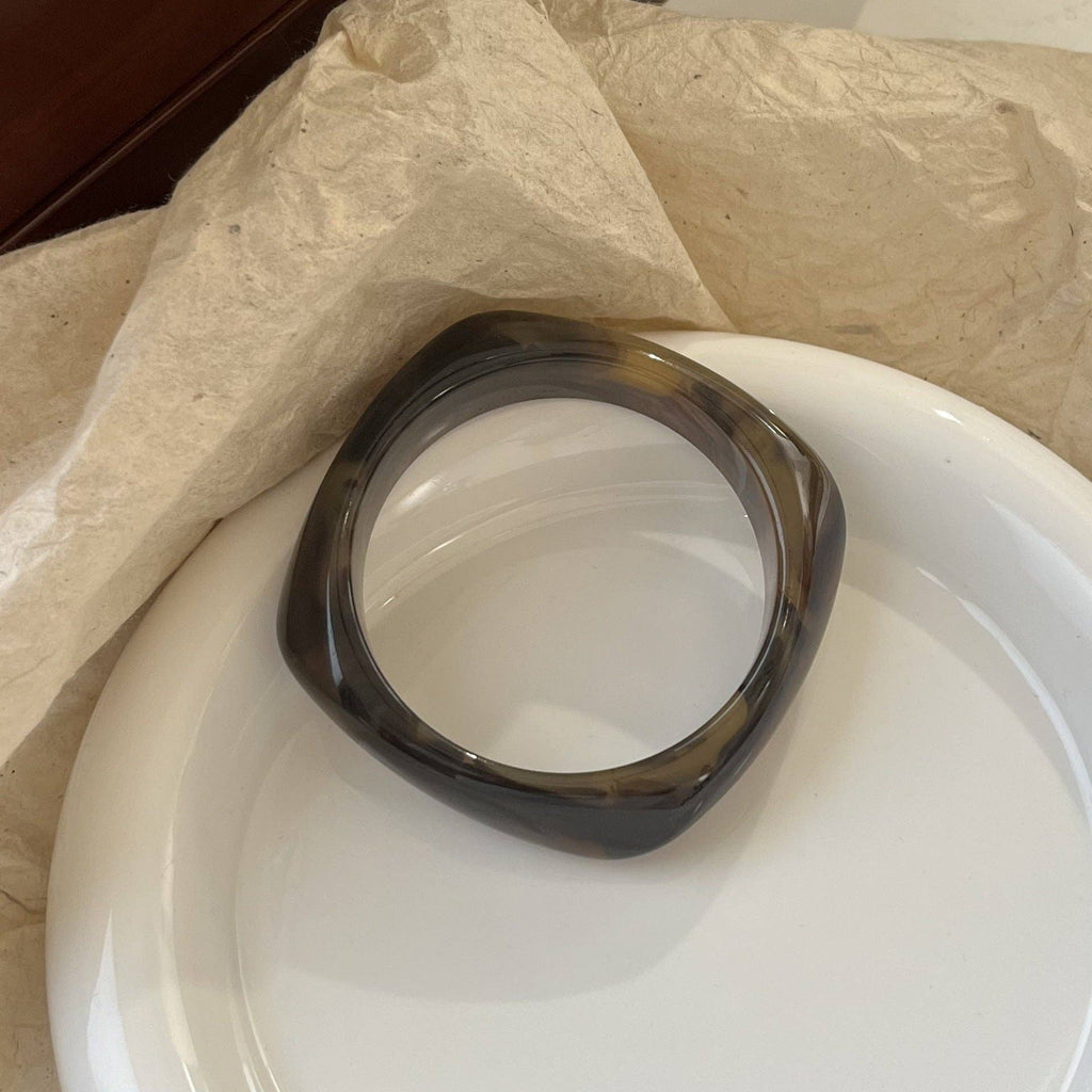 Geometric Polygon Irregular Acrylic Bracelets DP25B568