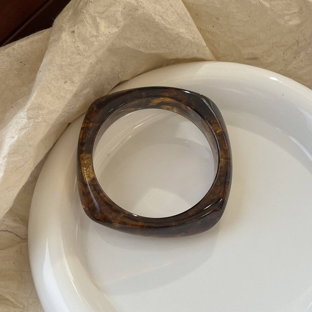 Geometric Polygon Irregular Acrylic Bracelets DP25B568