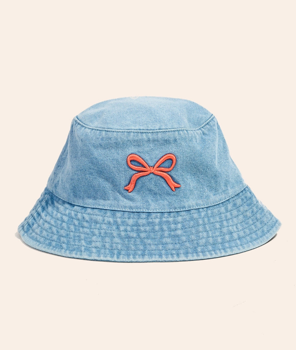 bow bucket hat