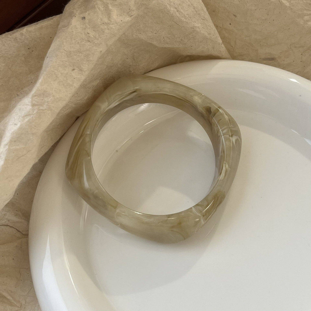 Geometric Polygon Irregular Acrylic Bracelets DP25B568