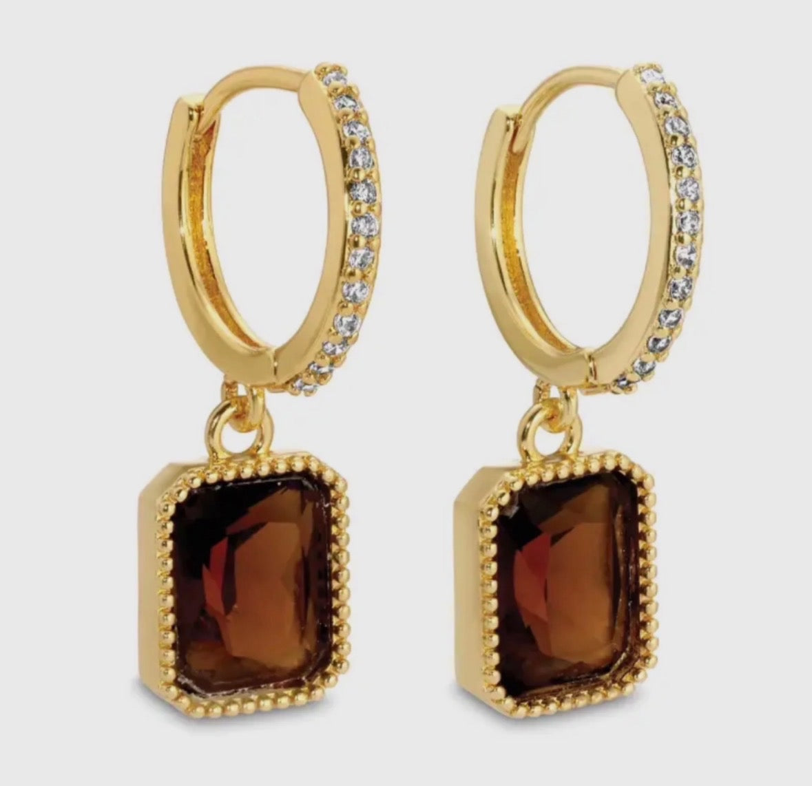 Lumi Halo Drop Hoops