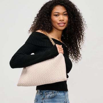 Aurelia Woven Shoulder Bag