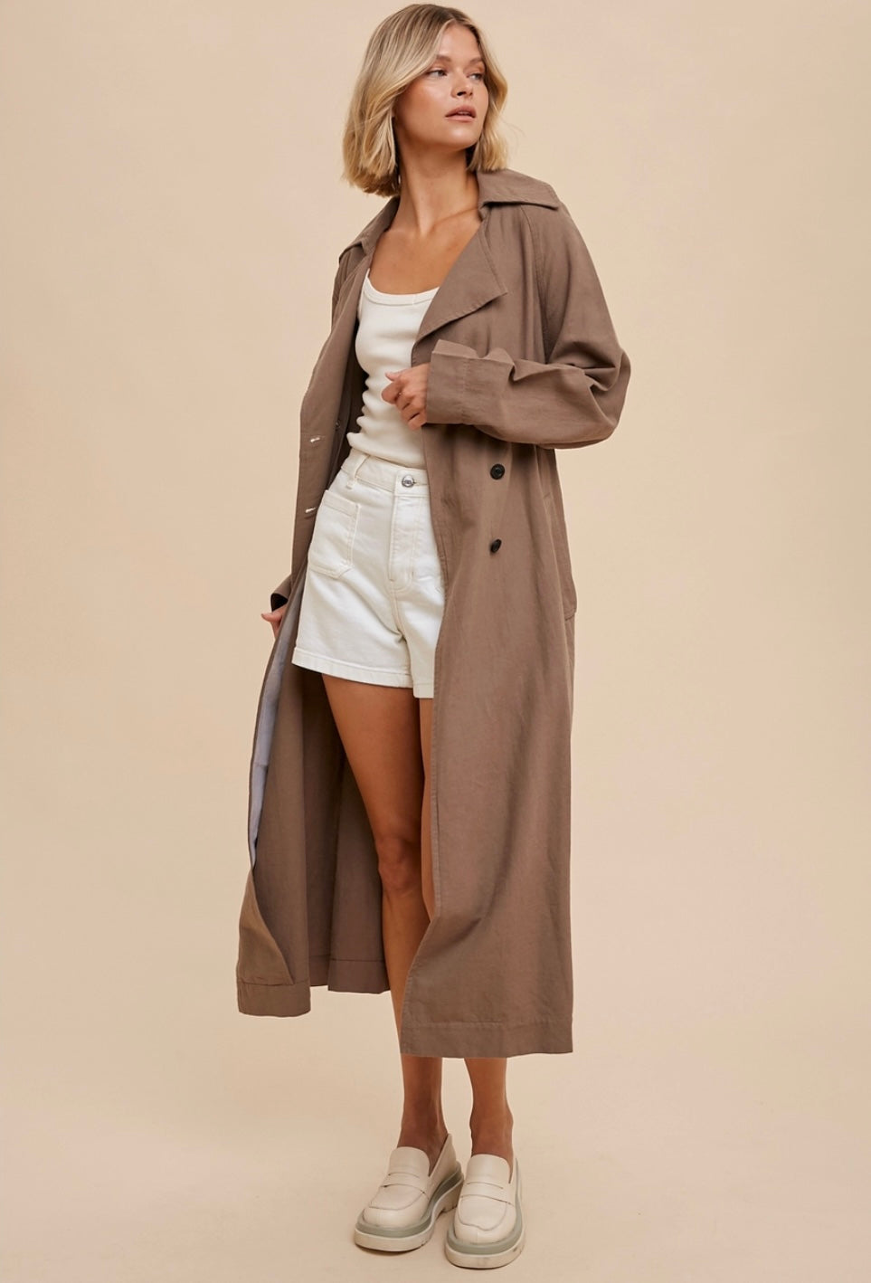 Classic Everyday Trench Coat