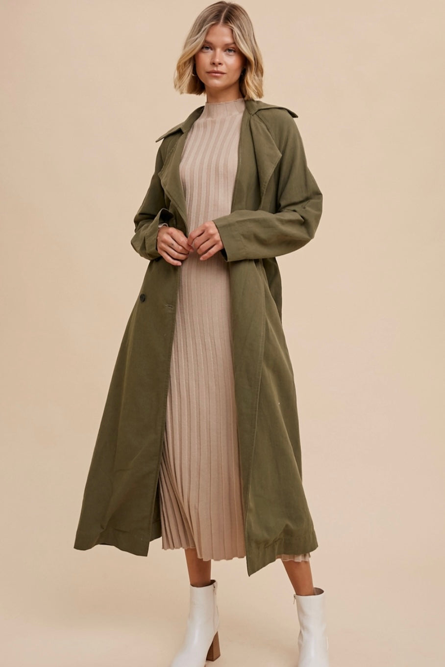 Classic Everyday Trench Coat