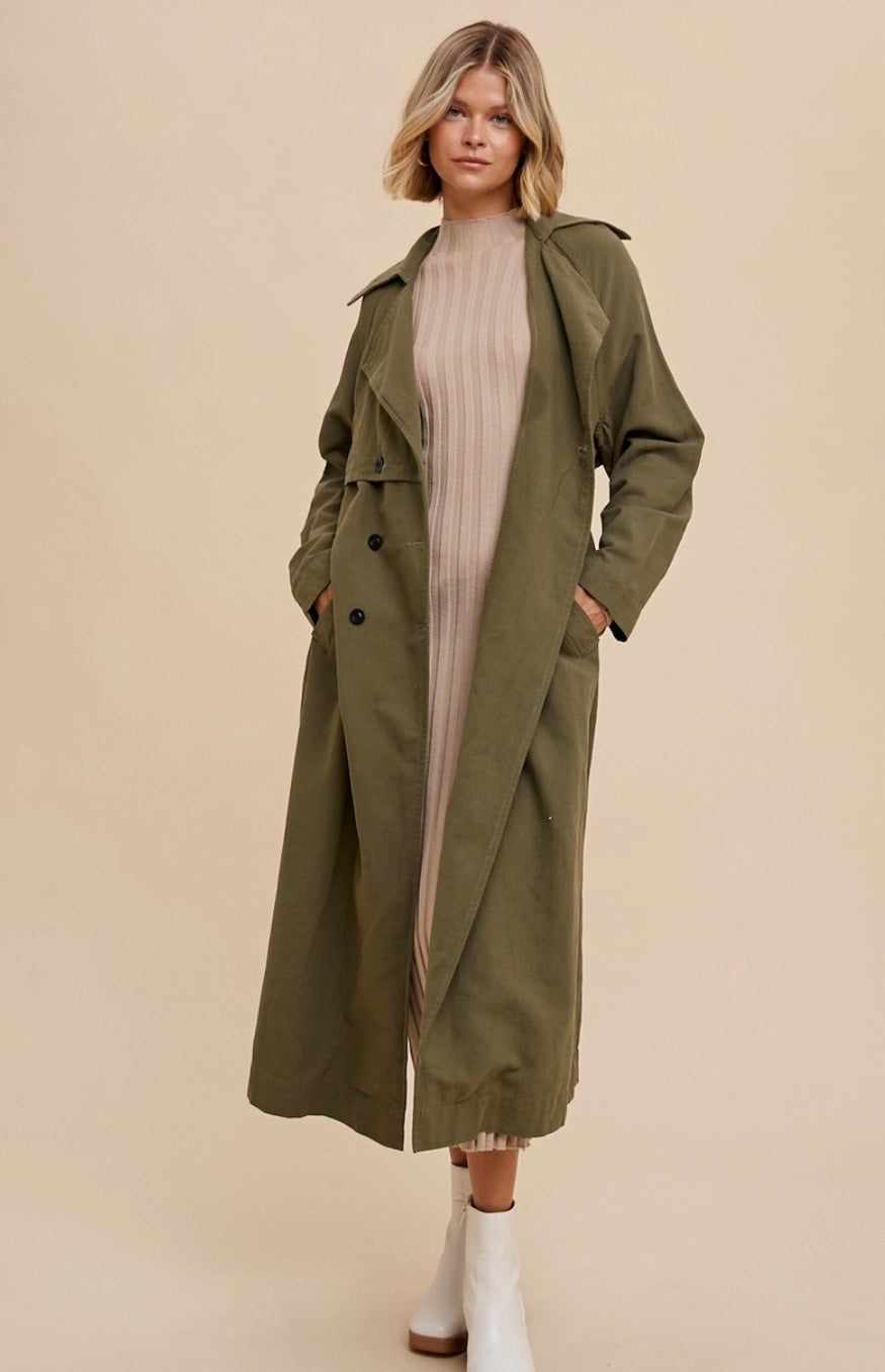 Classic Everyday Trench Coat