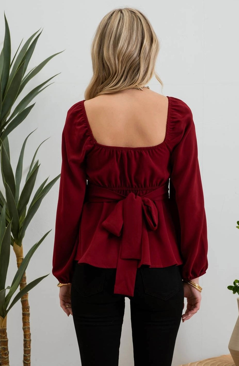 Garnet Grace Peplum