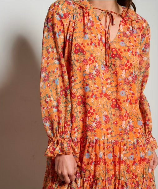 Golden Meadow Maxi Dress