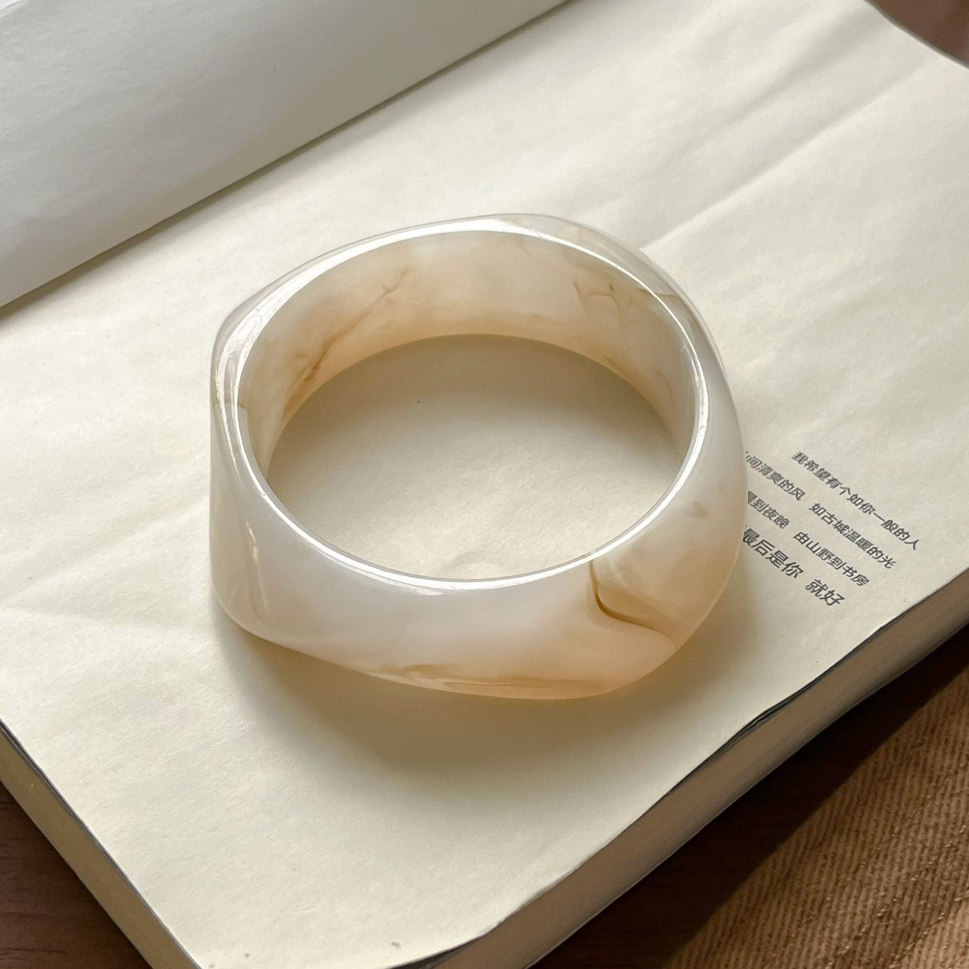 Geometric Polygon Irregular Acrylic Bracelets DP25B568