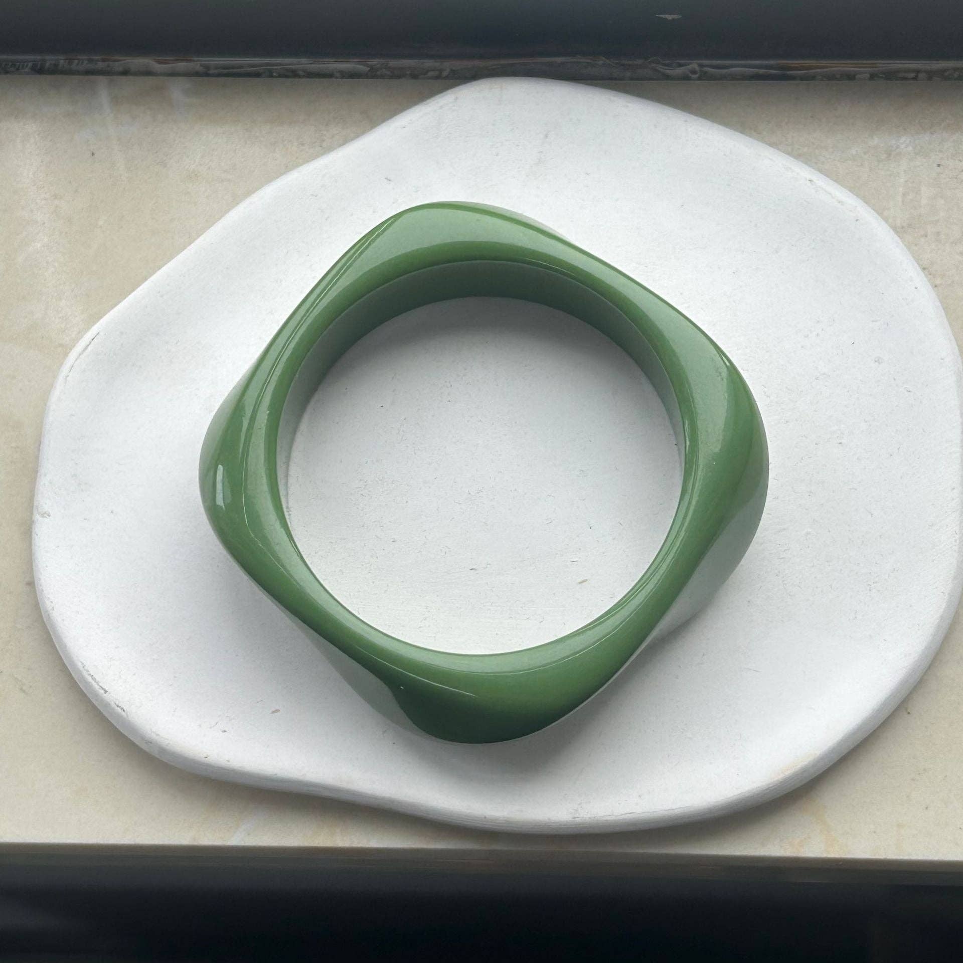 Geometric Polygon Irregular Acrylic Bracelets DP25B568